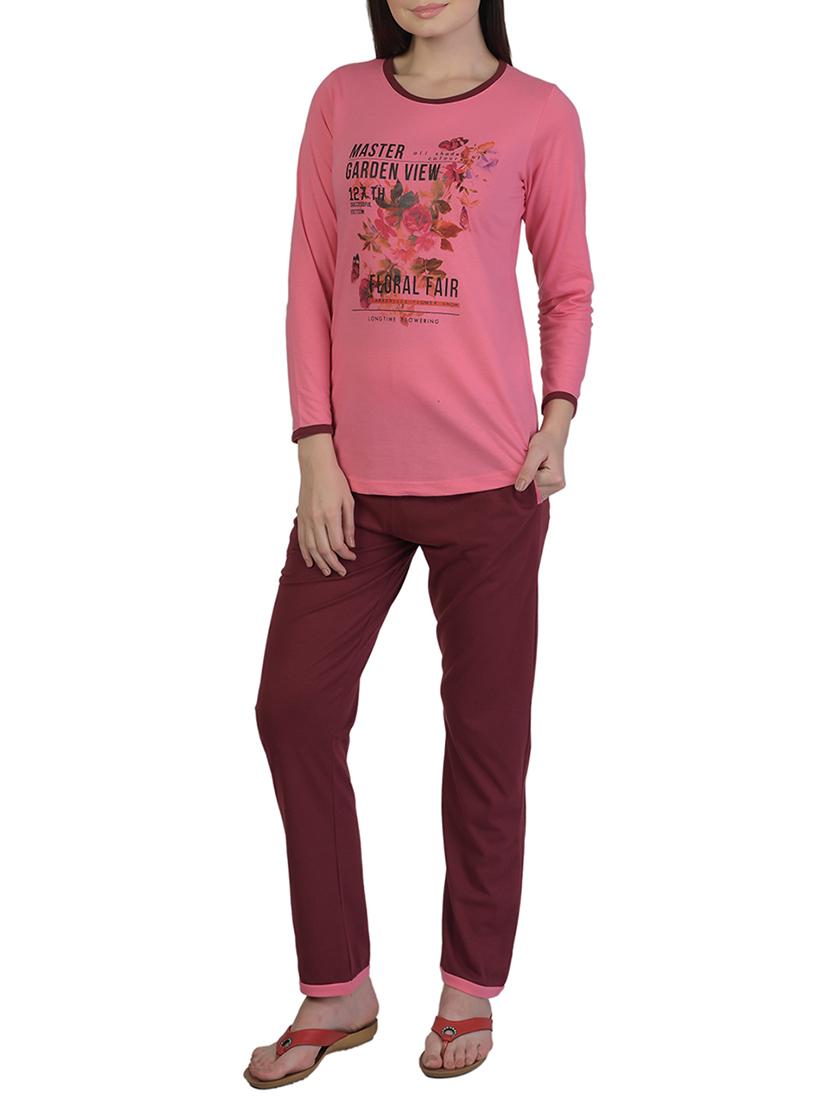 printed nightwear pajama set - 15733000 - Zoom Image - 1