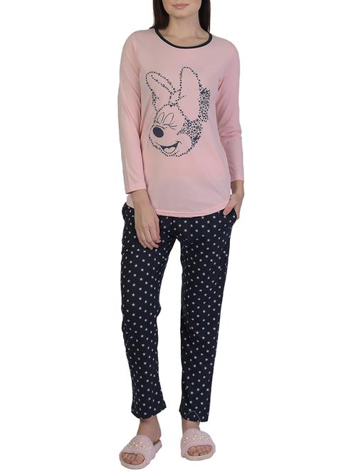 printed nightwear pajama set - 15733008 - Standard Image - 1