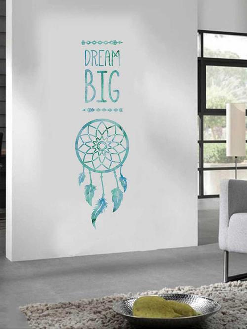 Rawpockets Wall Decals ' Dream Big Vibes Wall Sticker ' Wall stickers (PVC Vinyl) Multicolour - 15733379 - Standard Image - 1