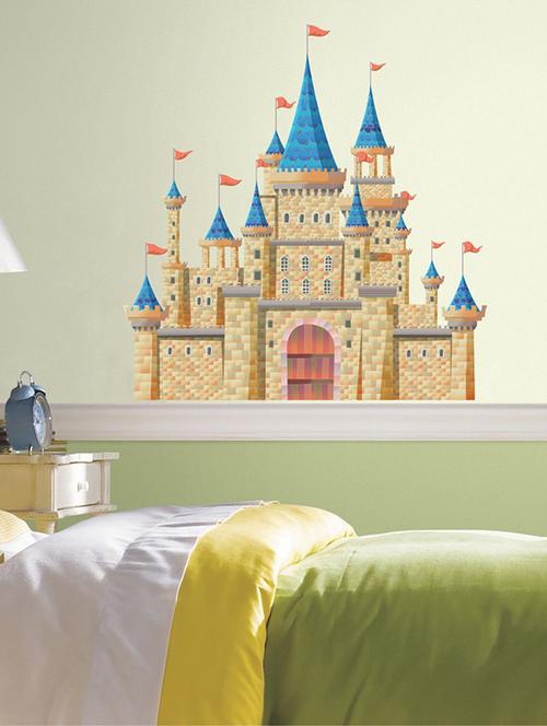 Rawpockets Wall Decals ' Fantasy Fort Wall Sticker ' Wall stickers (PVC Vinyl) Multicolour - 15733587 - Standard Image - 1
