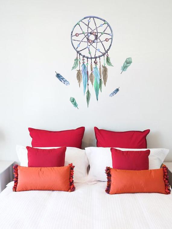 Rawpockets Wall Decals ' Positive Vibers Colorful Wall Sticker ' Wall stickers (PVC Vinyl) Multicolour - 15733653 - Zoom Image - 1