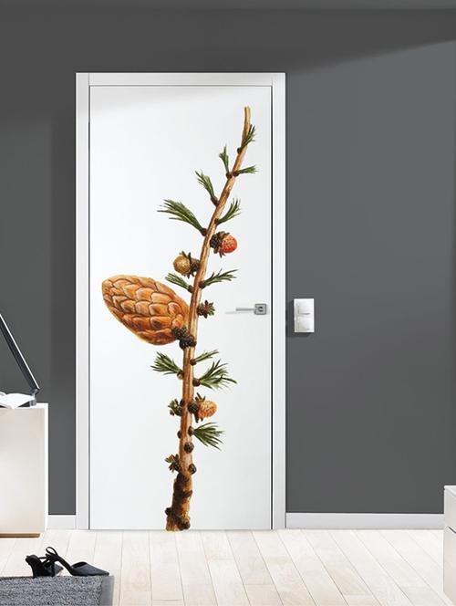 rawpockets wall decals ' fruit and tree ' wall stickers (pvc vinyl) multicolour - 15733739 - Very Small Image - 1