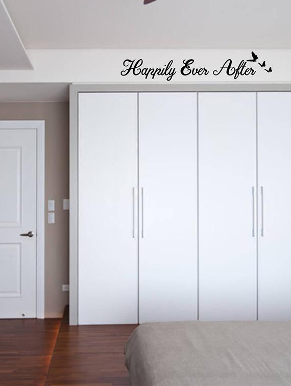Rawpockets Wall Decals ' Happily Ever After Quote ' Wall stickers (PVC Vinyl) Multicolour - 15733915 - Zoom Image - 1