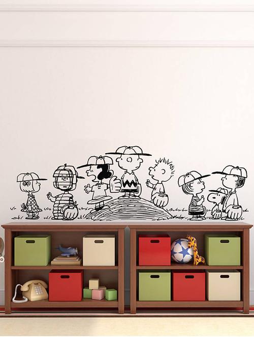 Rawpockets Wall Decals ' Baby Room Cartoon ' Wall stickers (PVC Vinyl) Multicolour - 15733923 - Standard Image - 1