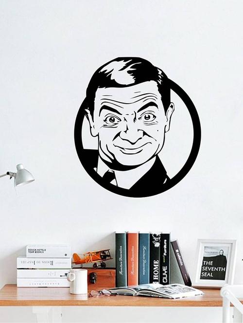 Rawpockets Wall Decals ' Mr.Bean - Rowan ' Wall stickers (PVC Vinyl) Multicolour - 15734074 - Standard Image - 1
