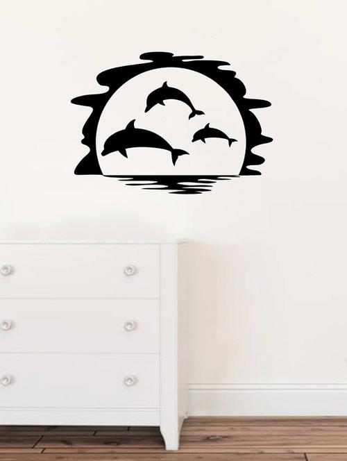 Rawpockets Wall Decals ' Sunset? ' Wall stickers (PVC Vinyl) Multicolour - 15734211 - Standard Image - 1