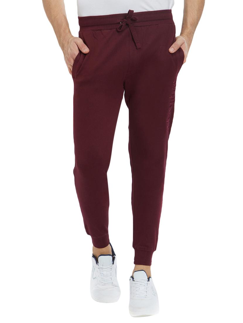 red cotton jogger - 15734605 - Zoom Image - 1