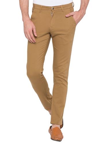 brown cotton chinos - 15735208 - Very Small Image - 1