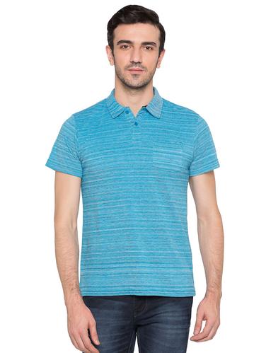 blue cotton pocket t-shirt - 15735231 - Very Small Image - 1