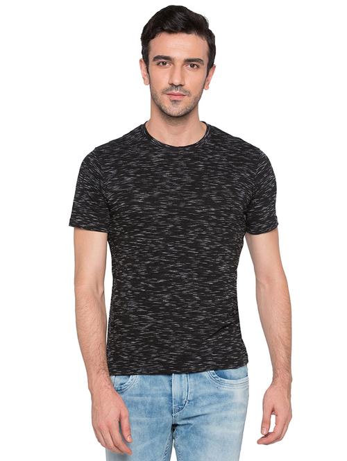 black cotton t-shirt - 15735275 - Standard Image - 1