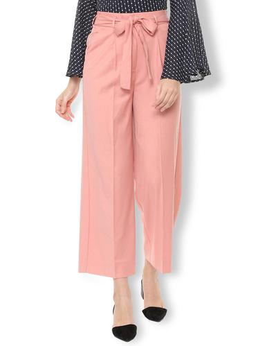 tie up waist wide leg trouser - 15735335 - Very Small Image - 1