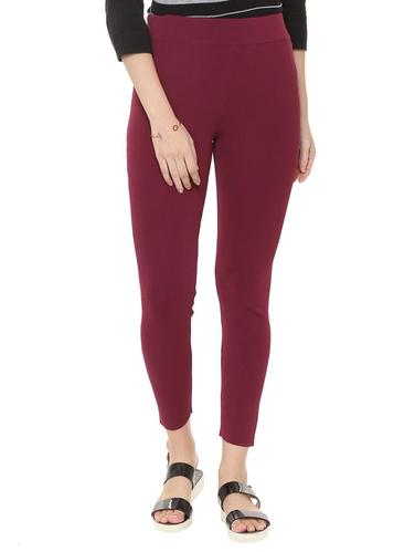 high waist solid jegging - 15735338 - Very Small Image - 1