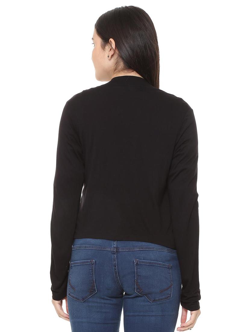 long sleeved solid shrug - 15735373 - Zoom Image - 2