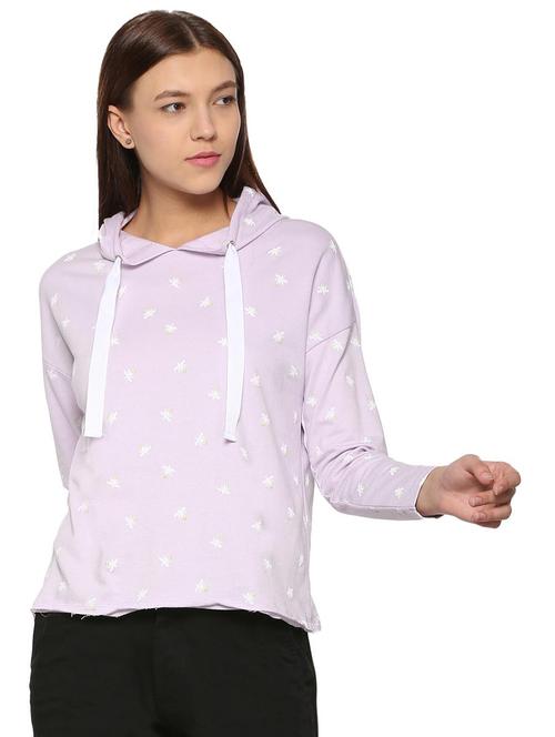 drop shoulder quirky hooded sweatshirt - 15735416 - Standard Image - 1
