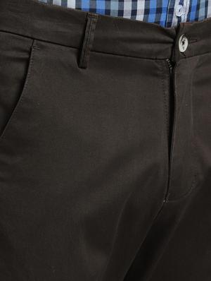brown cotton chinos - 15735654 - Standard Image - 4