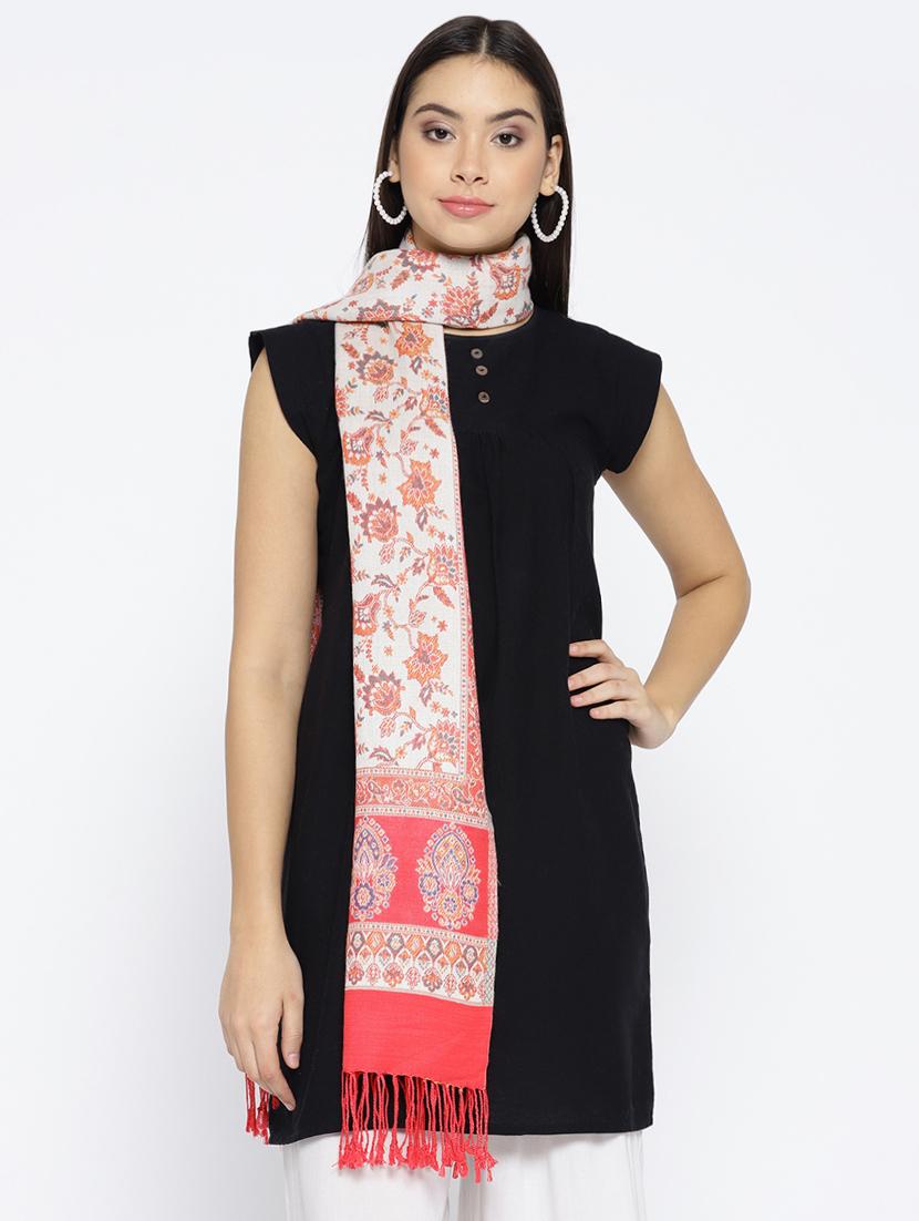 Self-design viscose stole - 15735742 - Zoom Image - 1