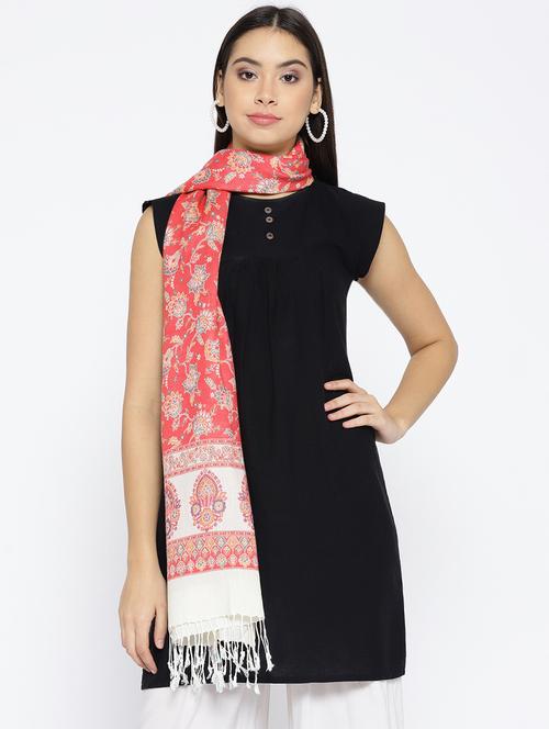 Self-design viscose stole - 15735743 - Standard Image - 1