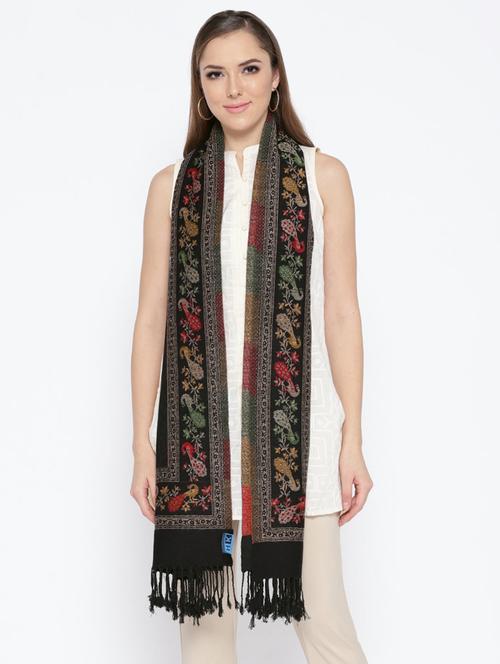 Self-design viscose stole - 15735752 - Standard Image - 1