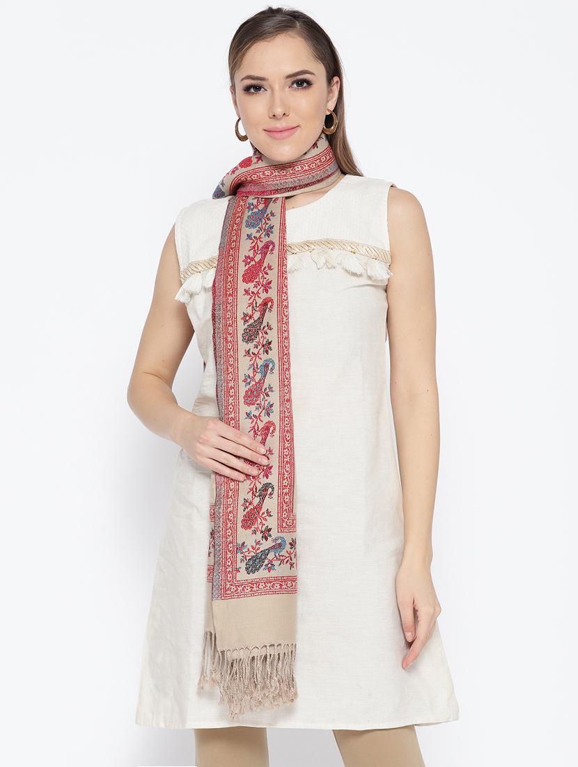 Self-design viscose stole - 15735753 - Zoom Image - 1