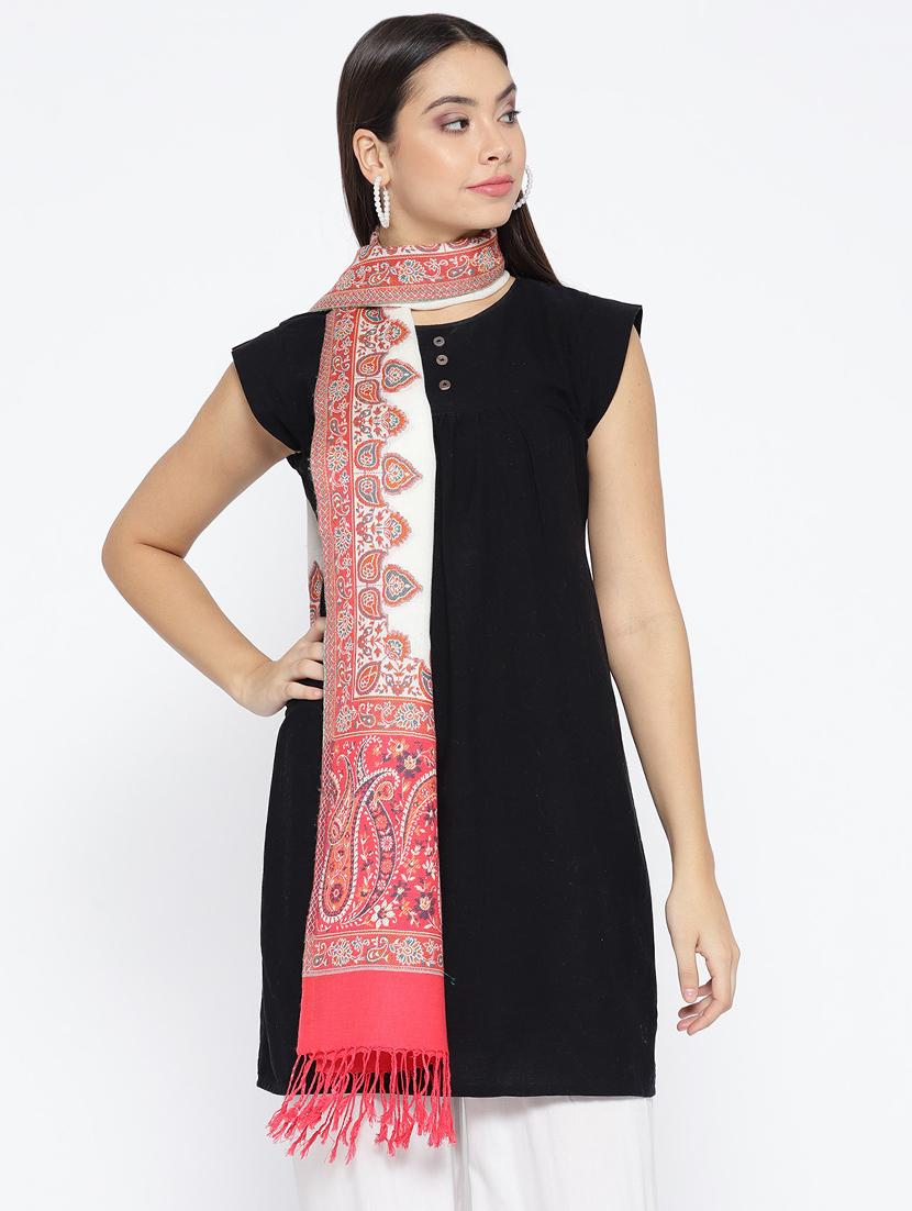 Self-design viscose stole - 15735761 - Zoom Image - 1