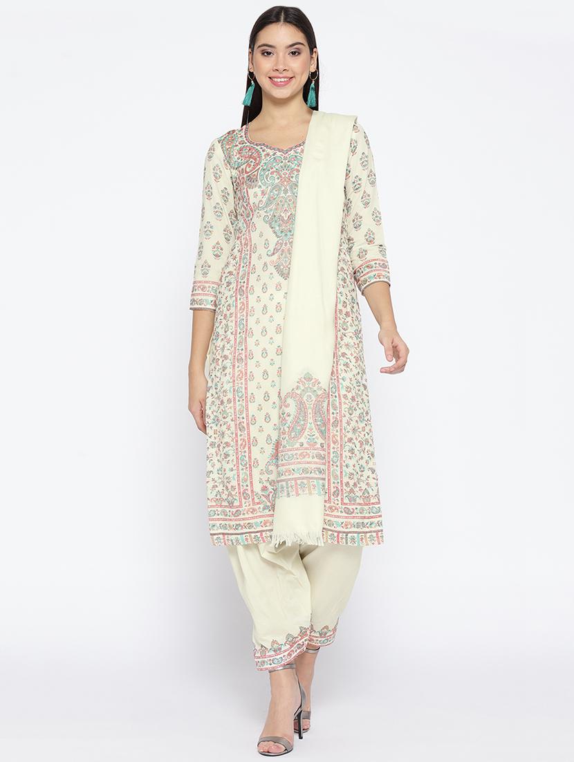 Self-design unstitched salwar suit - 15735781 - Zoom Image - 1
