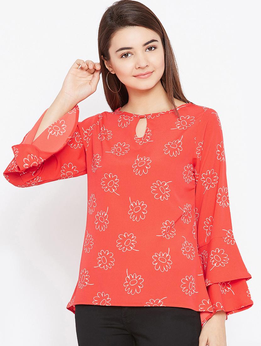 keyhole neck high low tunic - 15735876 - Zoom Image - 1