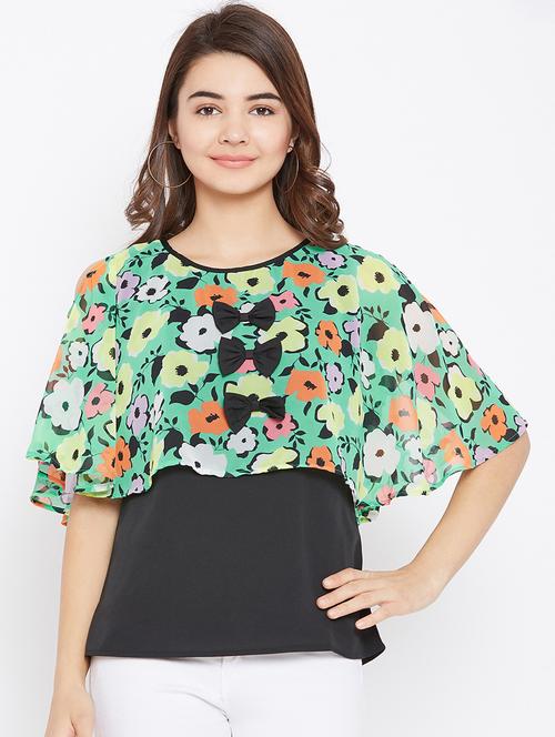 bow detail overlay top - 15735883 - Standard Image - 1