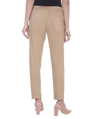 elasticated waist pleated trouser - 15735969 - Standard Image - 3