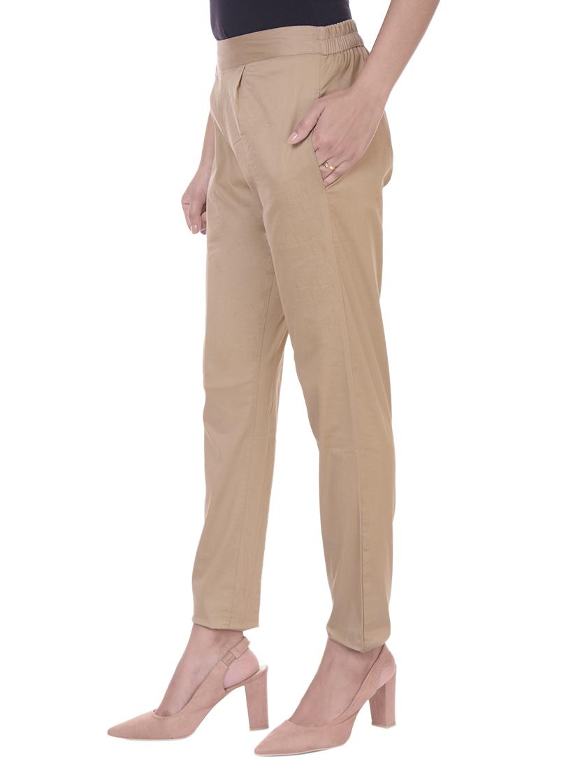 elasticated waist pleated trouser - 15735969 - Zoom Image - 2