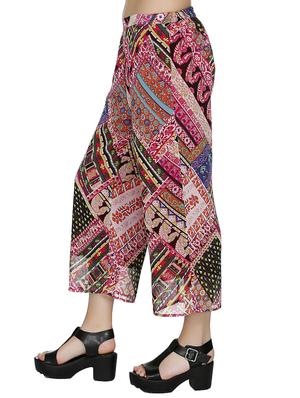 panel print straight palazzo - 15735987 - Standard Image - 2