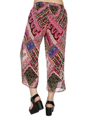 panel print straight palazzo - 15735987 - Standard Image - 3