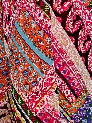panel print straight palazzo - 15735987 - Standard Image - 4
