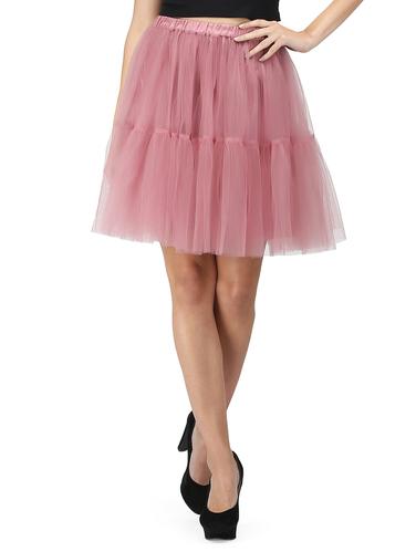 high rise tiered a-line skirt - 15736806 - Very Small Image - 1