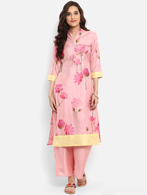 Digital print straight kurta - 15737010 - Standard Image - 1