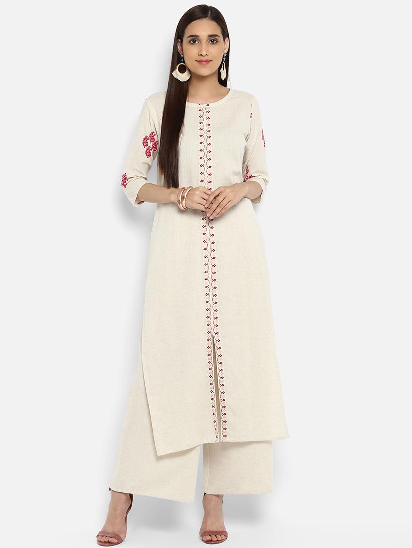 Printed straight kurta - 15737033 - Zoom Image - 1