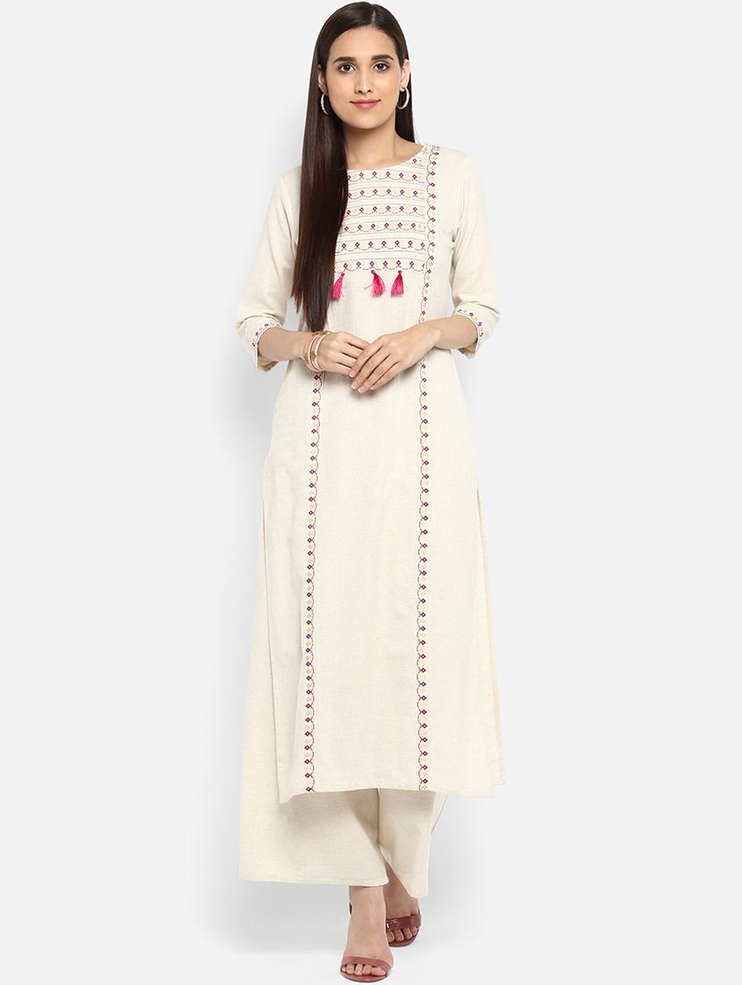 Printed straight kurta - 15737034 - Zoom Image - 1