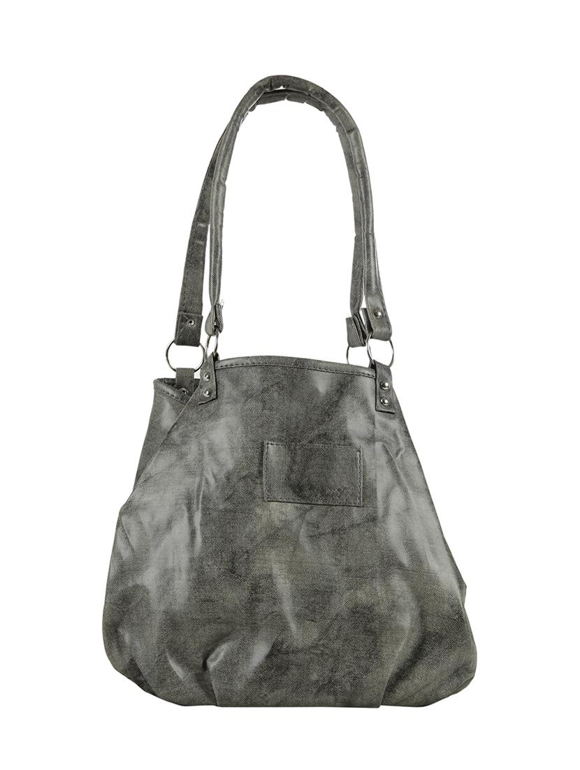 black leatherette (pu) regular handbag - 15737079 - Zoom Image - 1