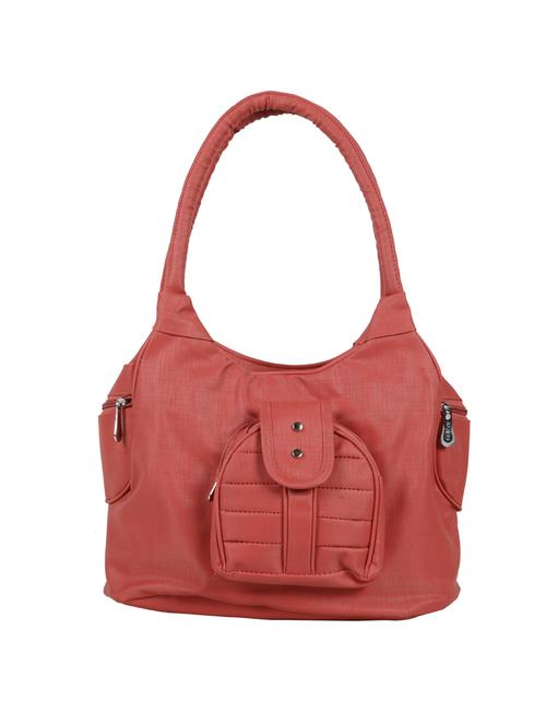 red leatherette (pu) regular handbag - 15737089 - Standard Image - 1