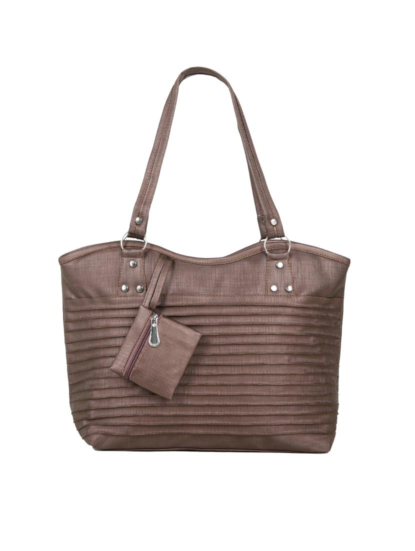 purple leatherette (pu) regular handbag - 15737102 - Zoom Image - 1