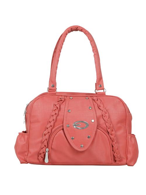 red leatherette (pu) regular handbag - 15737110 - Standard Image - 1