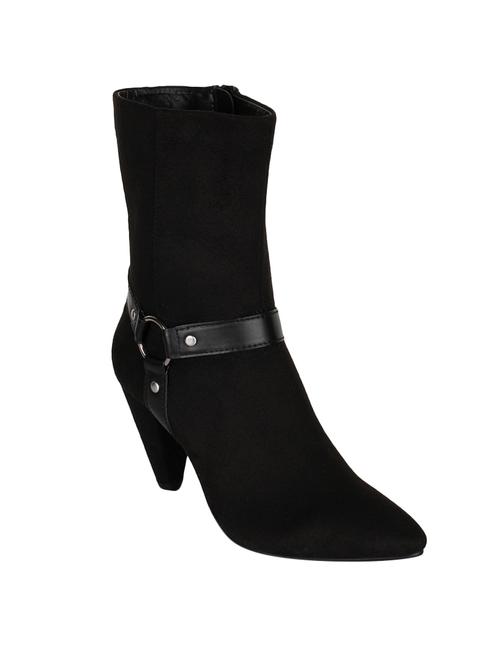black zipper ankle boots - 15737852 - Standard Image - 1