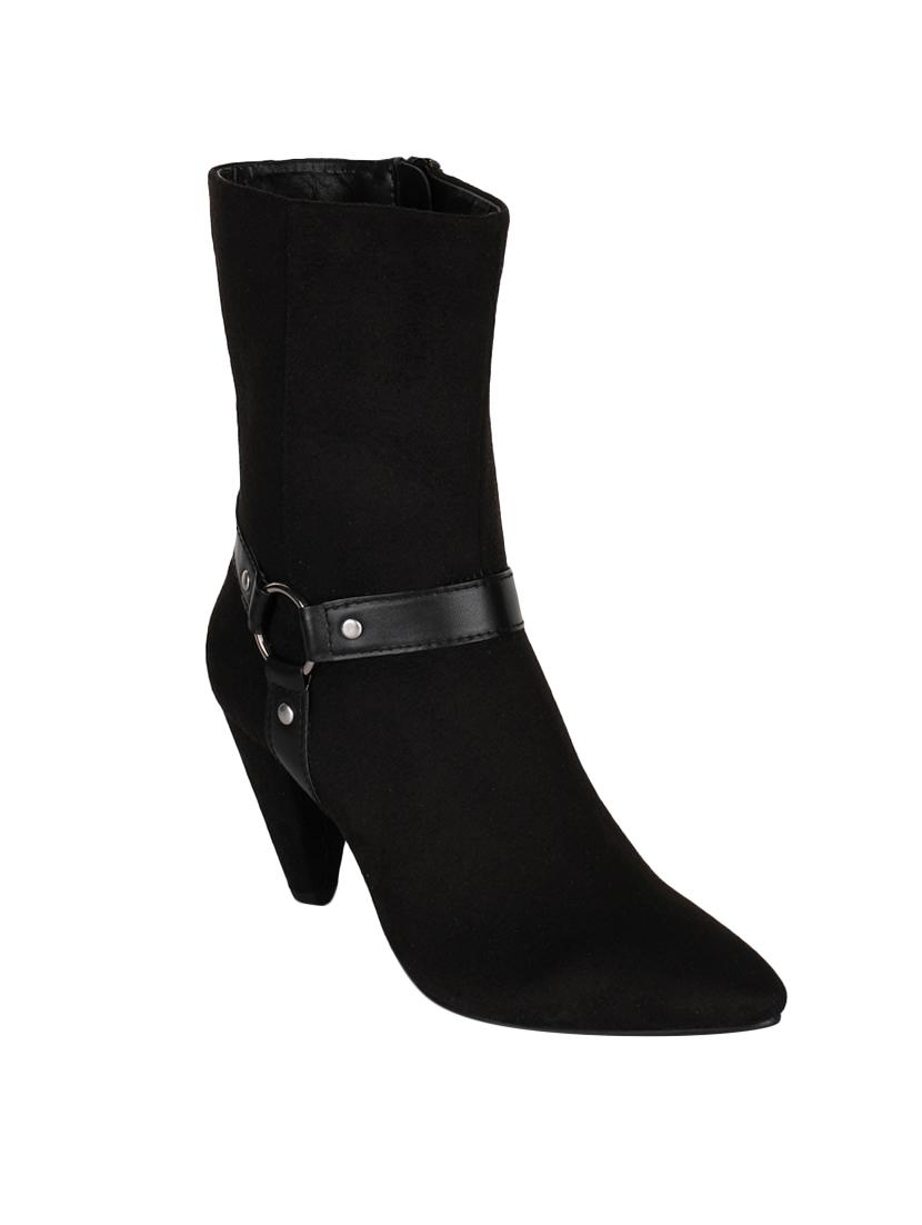 black zipper ankle boots - 15737852 - Zoom Image - 1