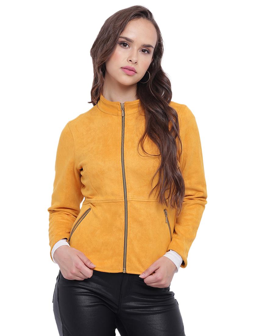mock neck zipper detail jacket - 15737940 - Zoom Image - 1