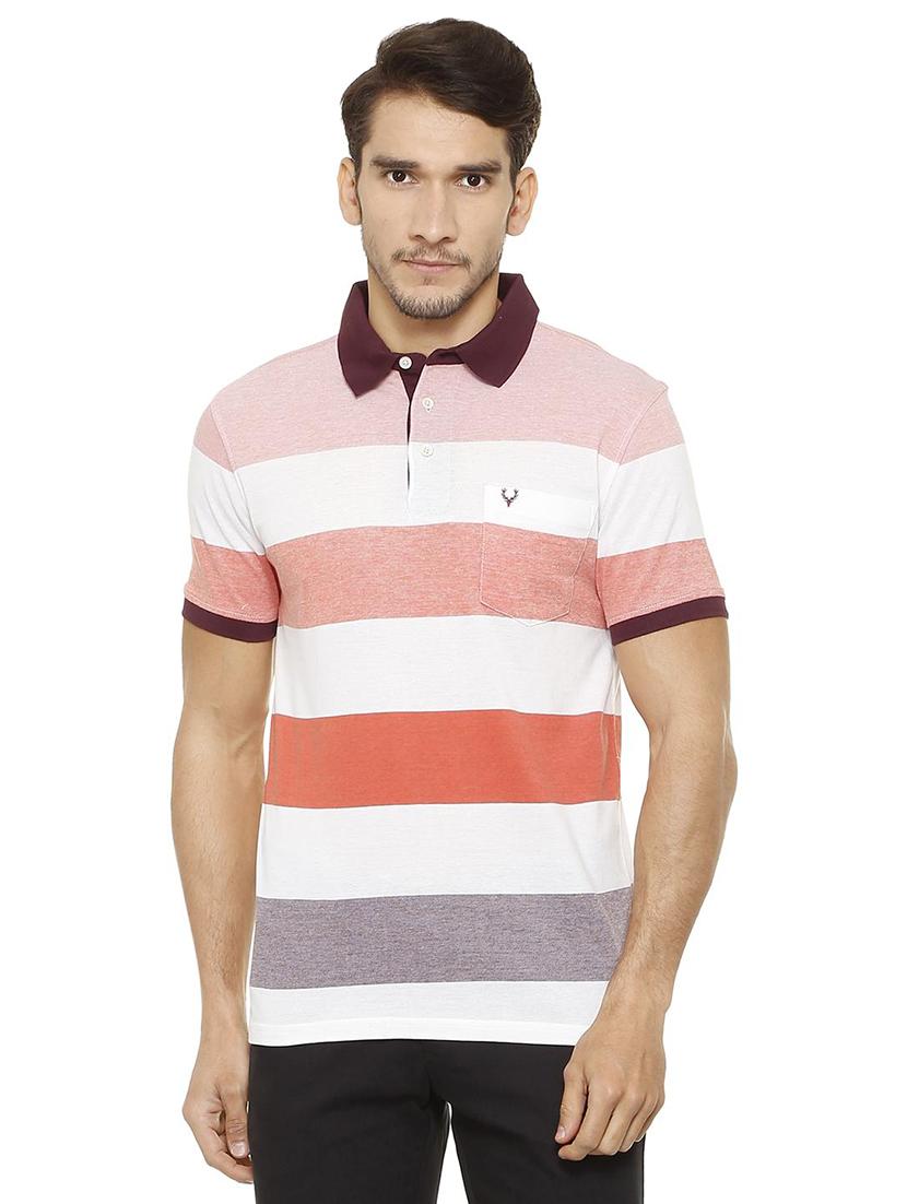 multi colored cotton pocket t-shirt - 15738159 - Zoom Image - 1
