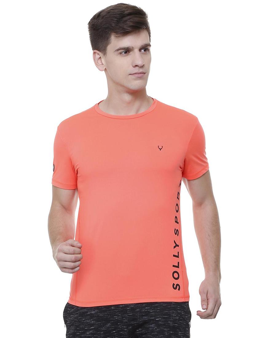orange cotton t-shirt - 15738162 - Zoom Image - 1