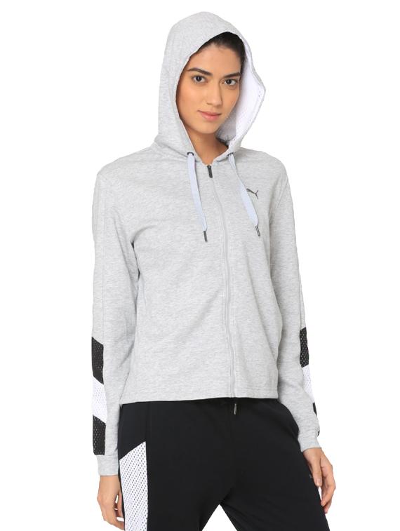 zip-up hooded sweatshirt - 15738424 - Zoom Image - 1