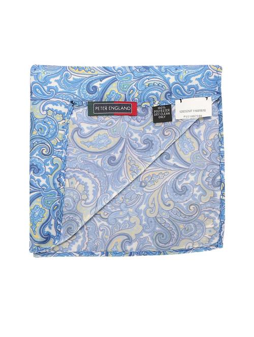 blue polyester pocketsquare - 15738503 - Standard Image - 1