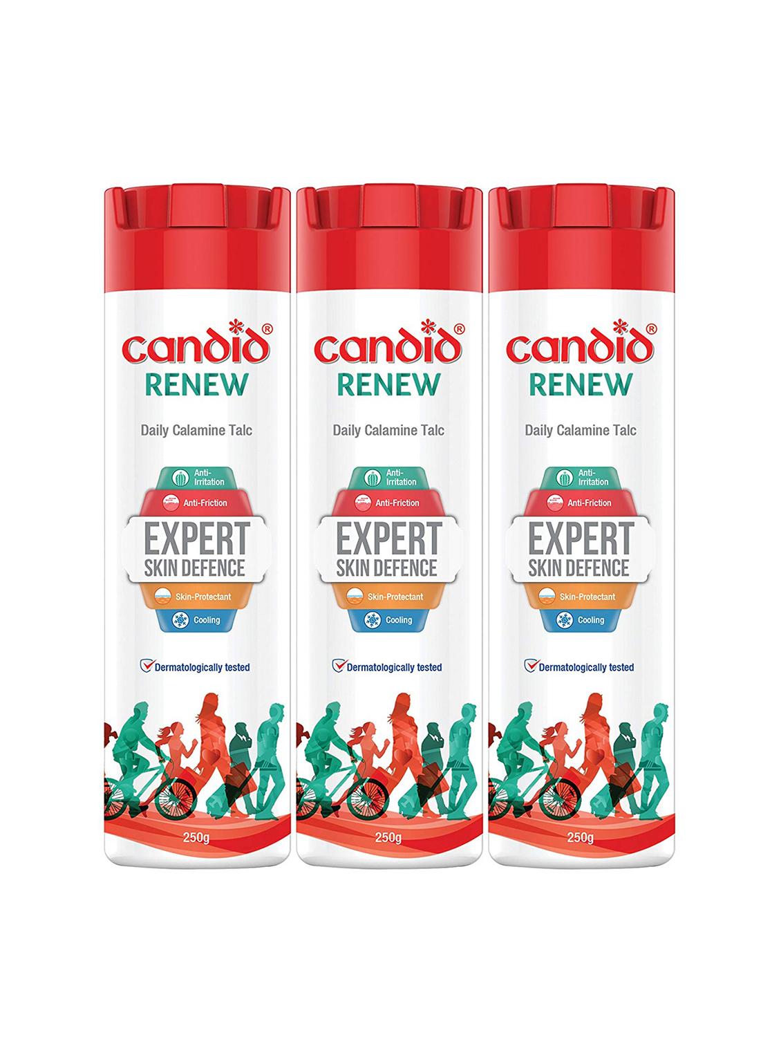 Candid Renew Daily Calamine Talc (Pack of 3) - 15738553 - Zoom Image - 1