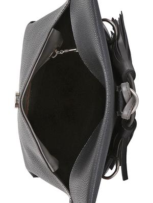 black leatherette (pu) regular sling bag - 15738578 - Standard Image - 3