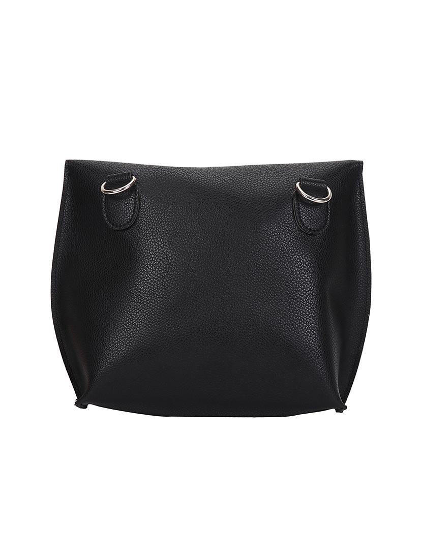 black leatherette (pu) regular sling bag - 15738578 - Zoom Image - 2
